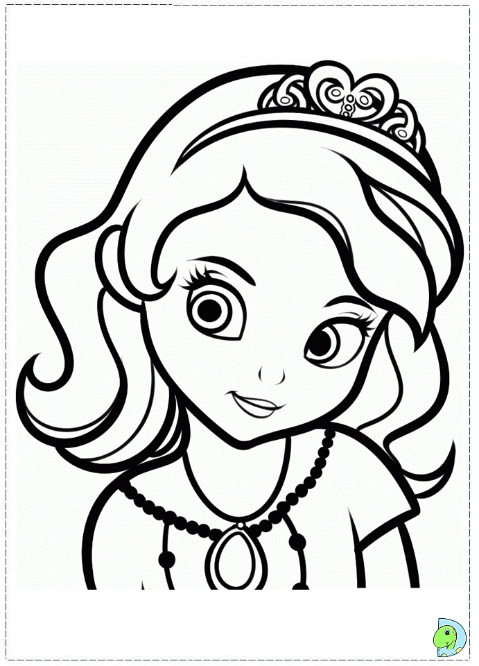 Sofia The First Disney Princess Coloring Pages at GetColorings.com