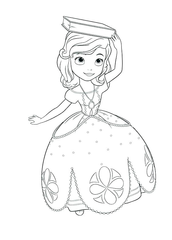 Sofia The First Mermaid Coloring Pages at GetColorings.com | Free