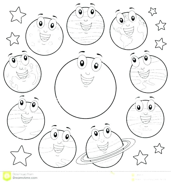 Solar System Coloring Pages Pdf At GetColorings Free Printable 