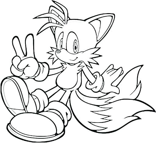 Sonic And Friends Coloring Pages At Getcolorings Com Free Printable