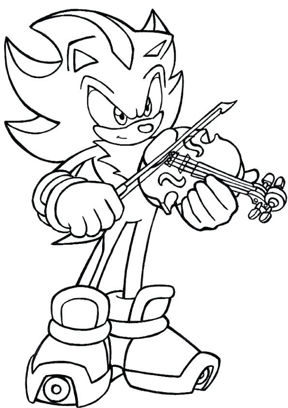 Sonic And Friends Coloring Pages At Free Printable