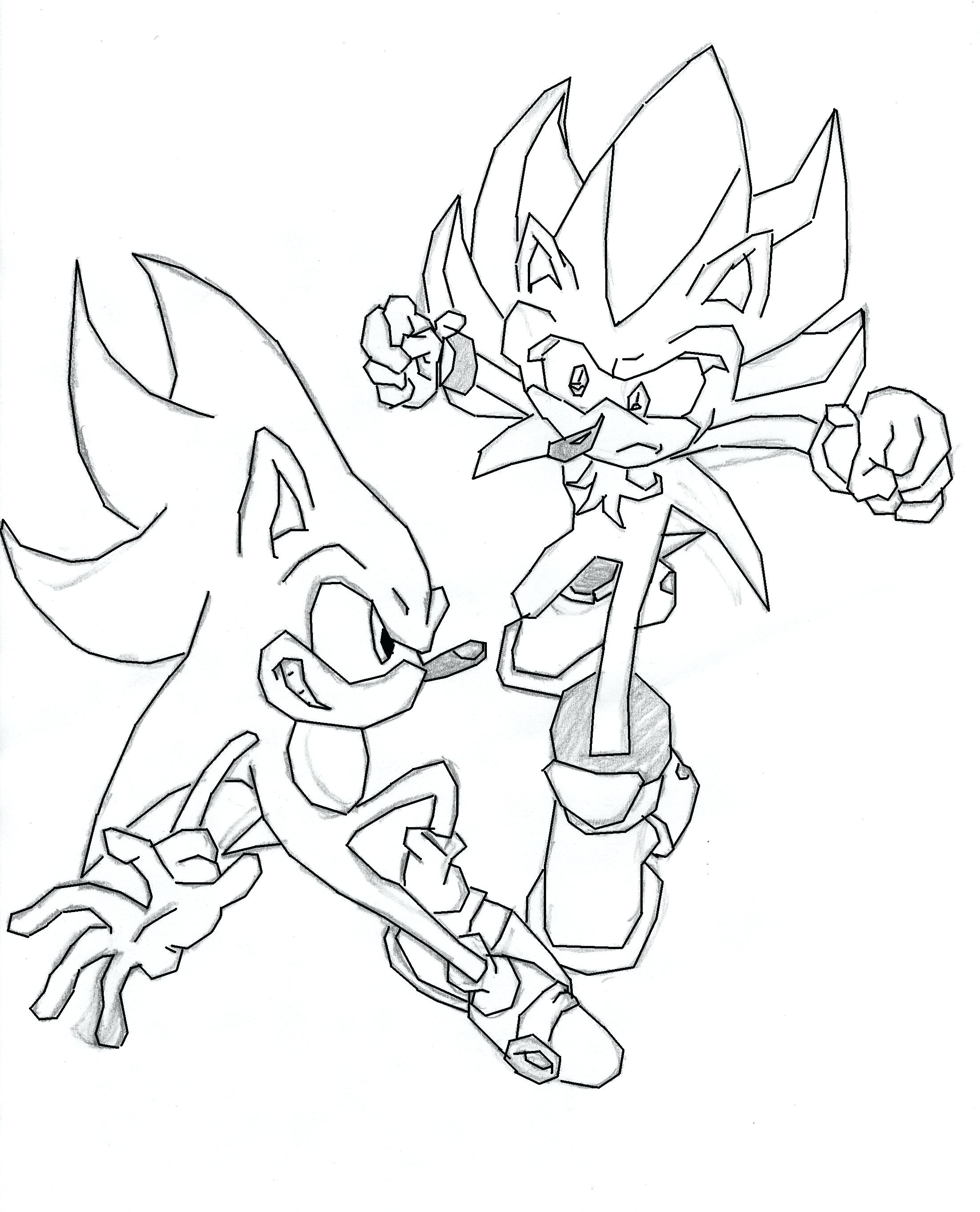Printable Sonic