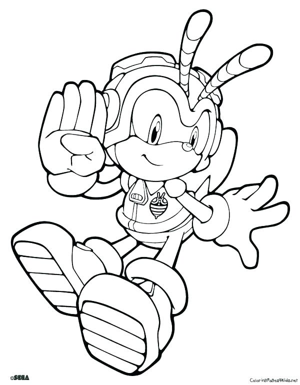 Sonic Characters Coloring Pages at GetColorings.com | Free printable