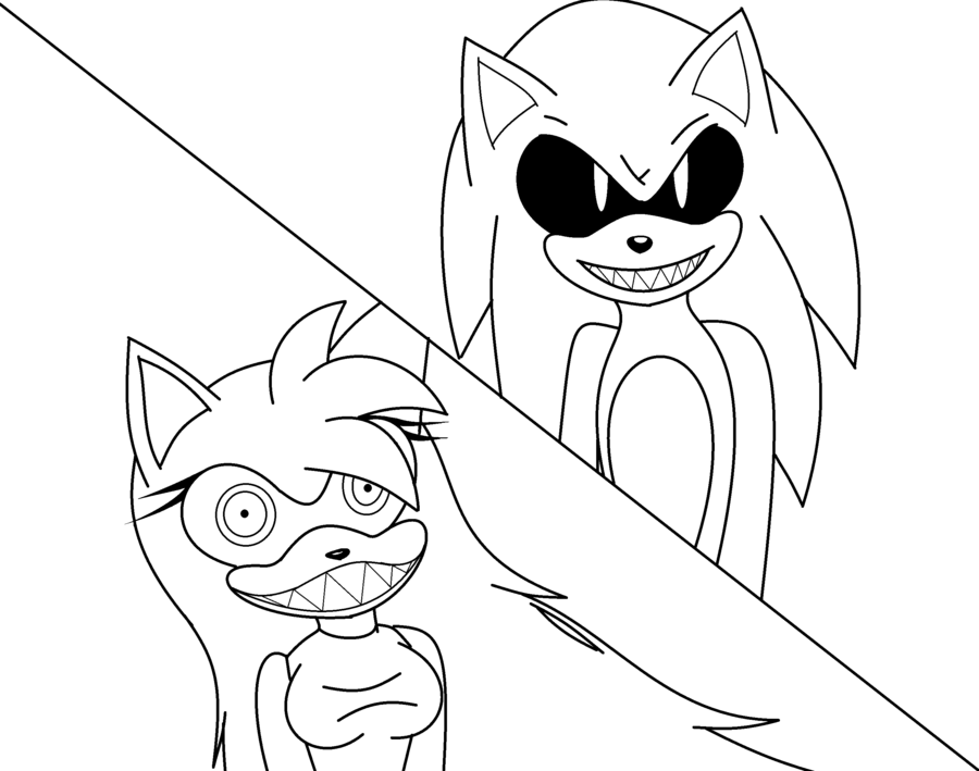 Sonic Exe Coloring Pages At GetColorings Free Printable Colorings Pages To Print And Color