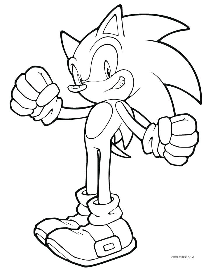 Sonic Knuckles Coloring Pages At GetColorings Free Printable 