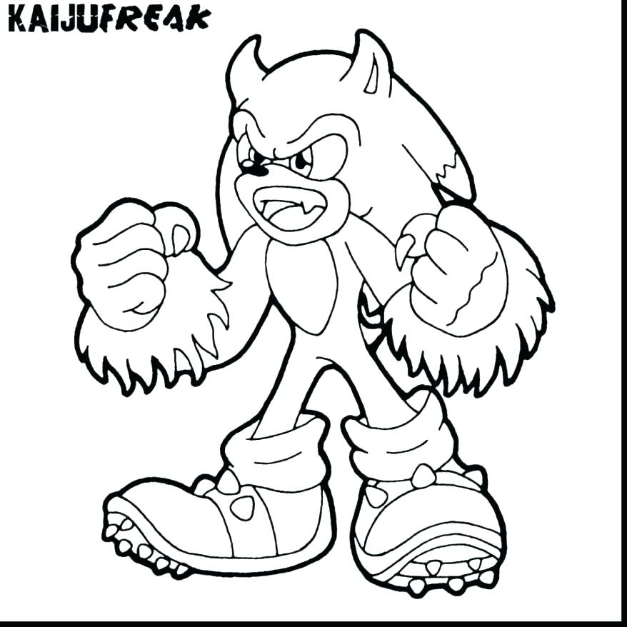  Knuckles Sonic The Hedgehog Coloring Pages for Kindergarten