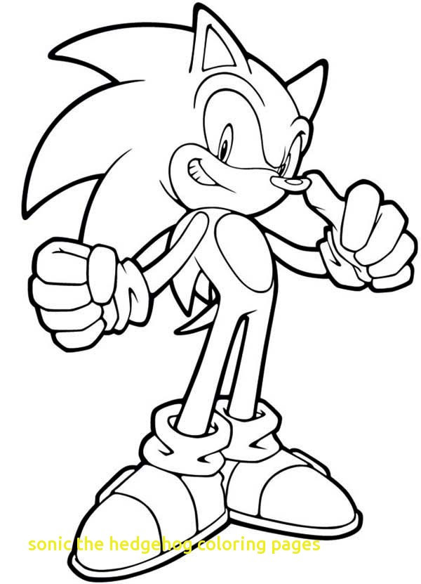 Sonic Running Coloring Pages at GetColorings.com | Free printable