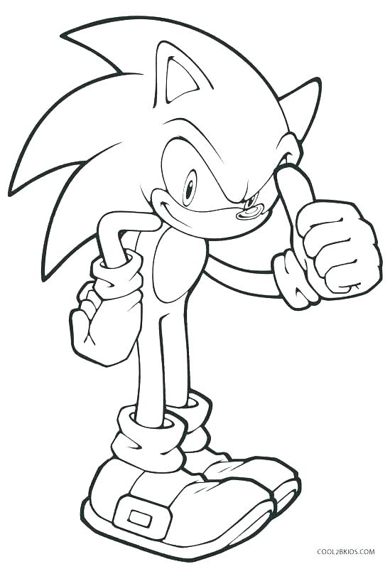 Sonic Shadow Coloring Pages at GetColorings.com | Free printable