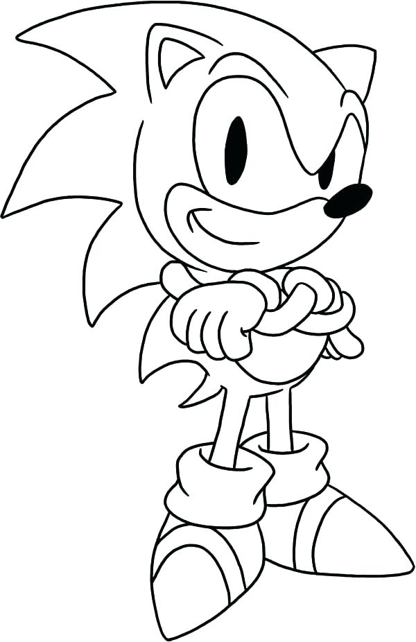 Sonic The Hedgehog Colouring Pages To Print At GetColorings Free 