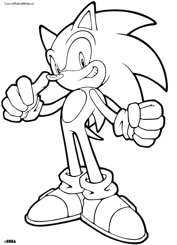 Sonic Unleashed Coloring Pages at GetColorings.com | Free printable