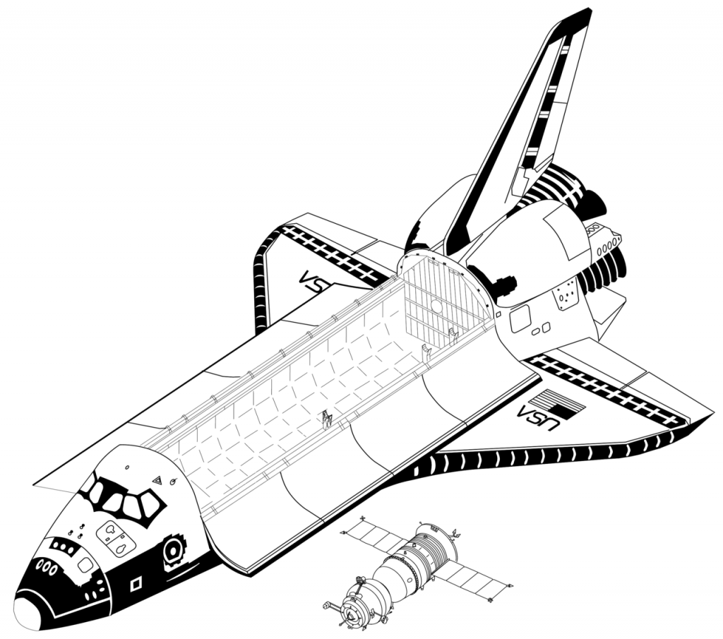 Space Shuttle Coloring Pages At GetColorings Free Printable 