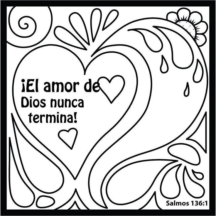 Spanish Christian Coloring Pages
