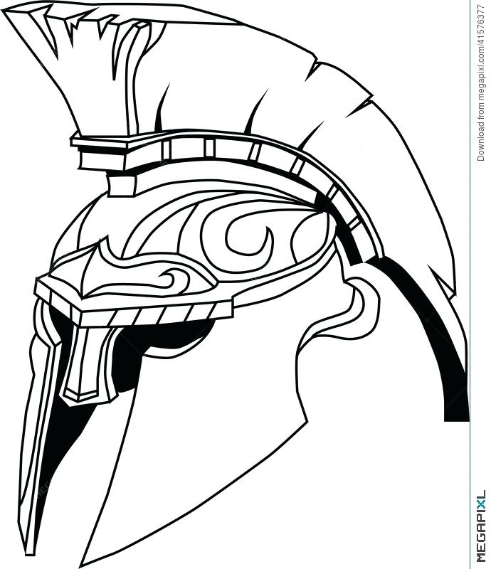Gladiator Coloring Page
