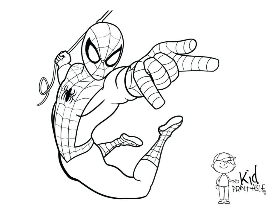 10 Festive Spider-Man Christmas Coloring Pages to Color