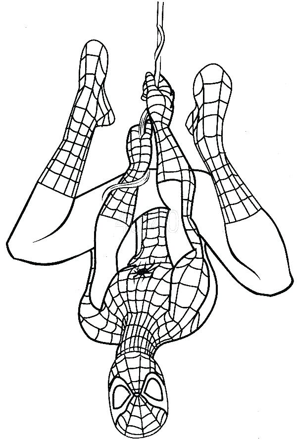 10 Spider-Man Face Coloring Pages to Print and Color