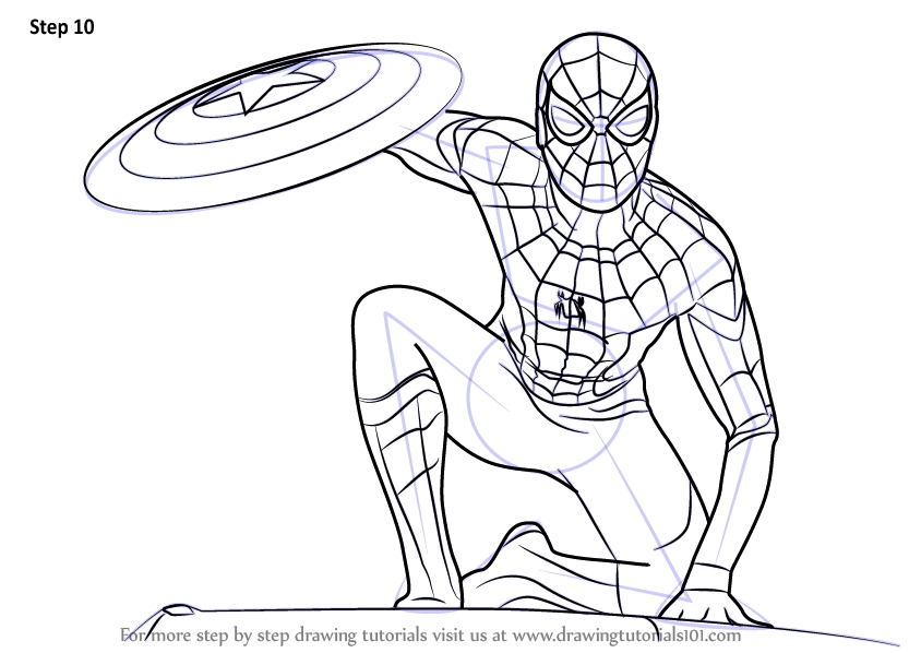 Spiderman Homecoming Coloring Pages at GetColorings.com ...