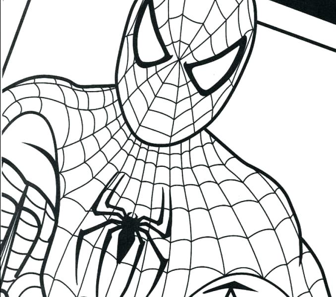 Spiderman Logo Coloring Pages At GetColorings Free Printable 