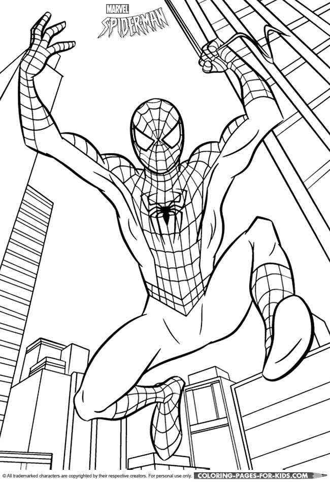 Spiderman Logo Coloring Pages At GetColorings Free Printable 