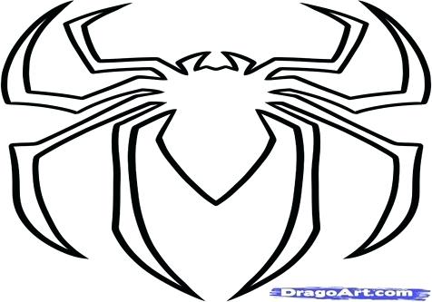 10 Unique Spider-Man Symbol Coloring Pages for Super Fans