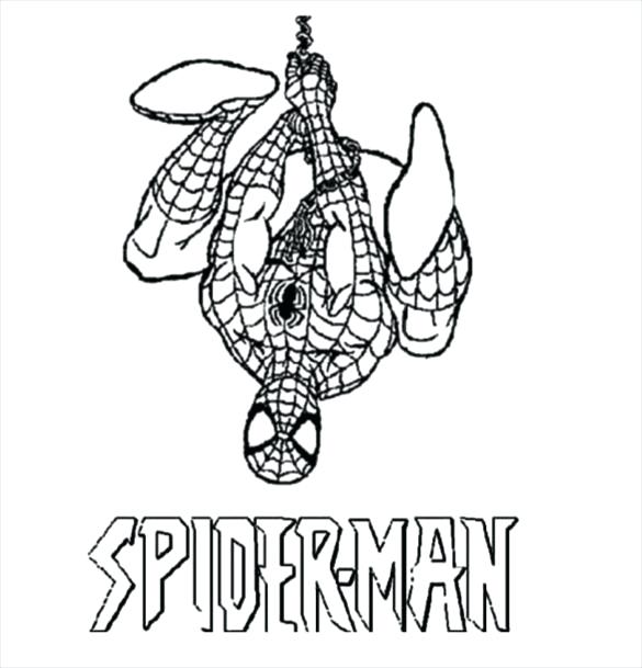 Spiderman Symbol Coloring Pages at GetColorings.com | Free ...