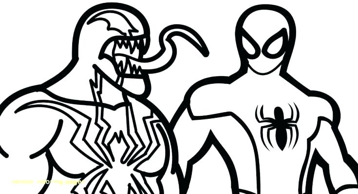 Spiderman Venom Coloring Pages at GetColorings.com | Free printable