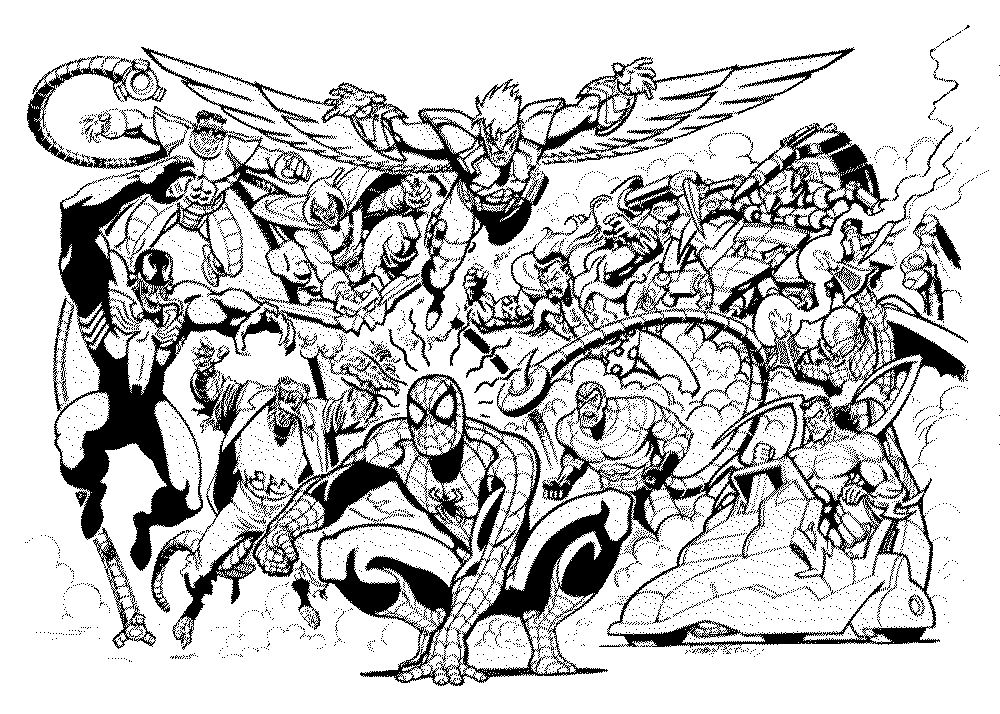 Spiderman Venom Coloring Pages At GetColorings Free Printable 