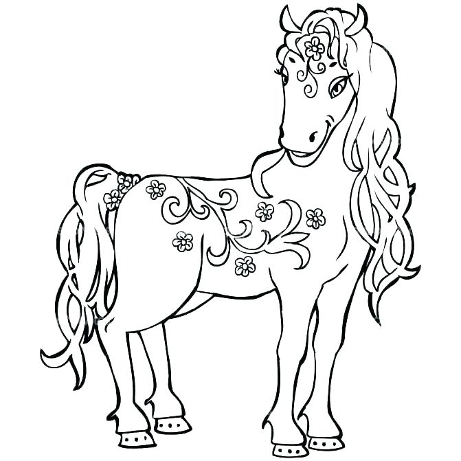 Spirit Horse Coloring Pages At GetColorings Free Printable 