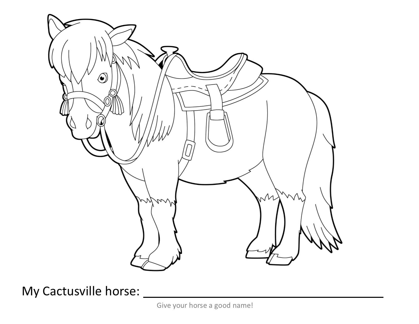 Spirit Riding Free Coloring Pages at GetColorings.com | Free printable