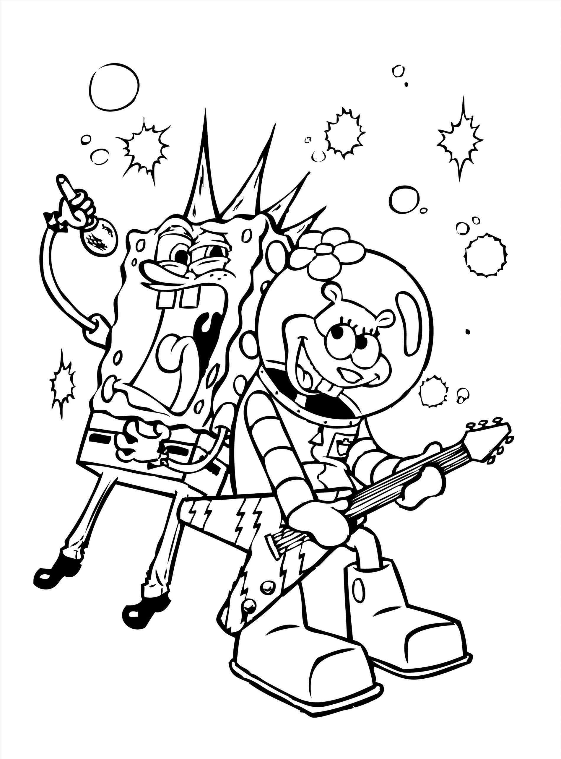 Sponge Bob Valentines Coloring Pages At GetColorings Free Printable Colorings Pages To