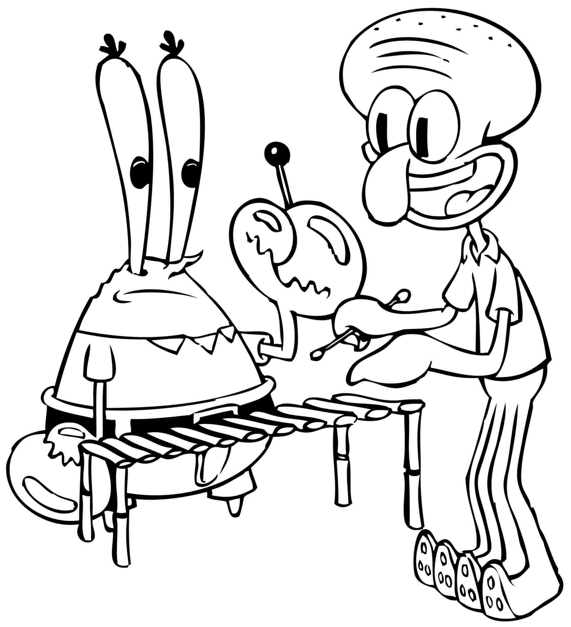 Spongebob Coloring Pages At GetColorings Free Printable Colorings 