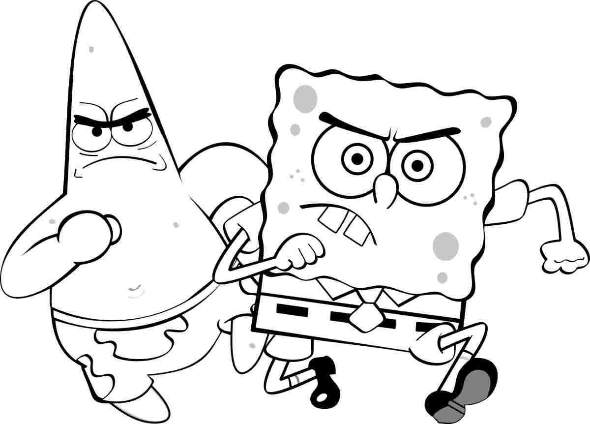 Spongebob Squarepants Coloring Pages Free Printable At GetColorings 