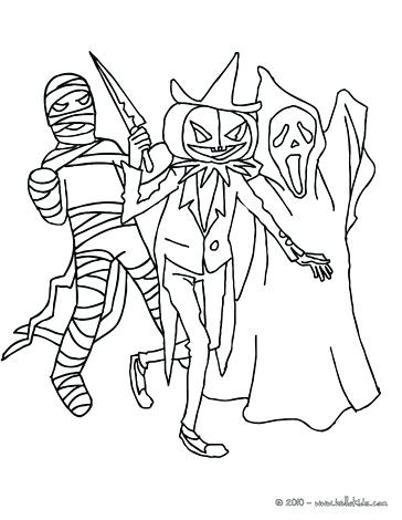 Spooky Cat Coloring Pages at GetColorings.com | Free printable