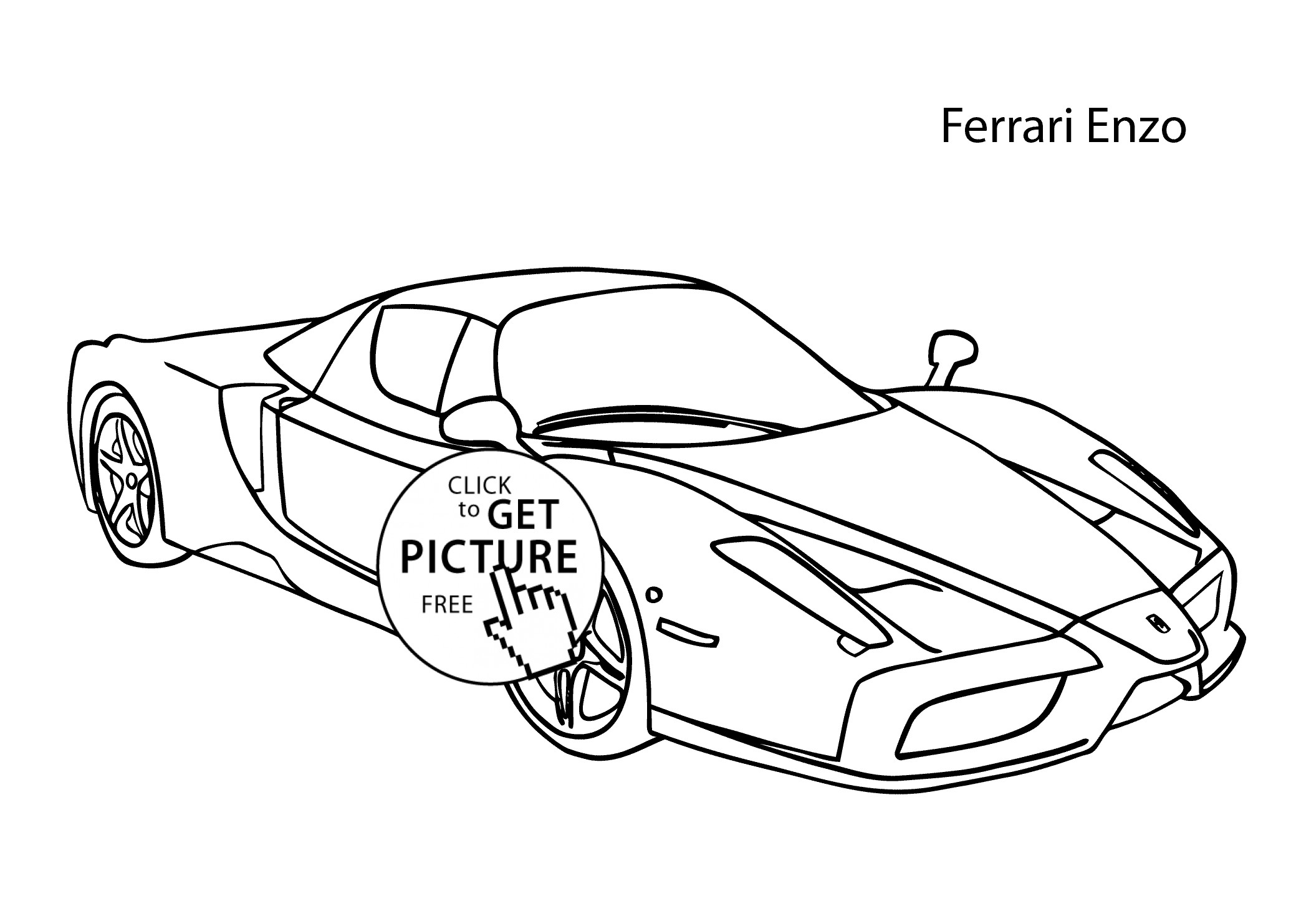 Sports Car Coloring Pages At GetColoringscom | Free Printable