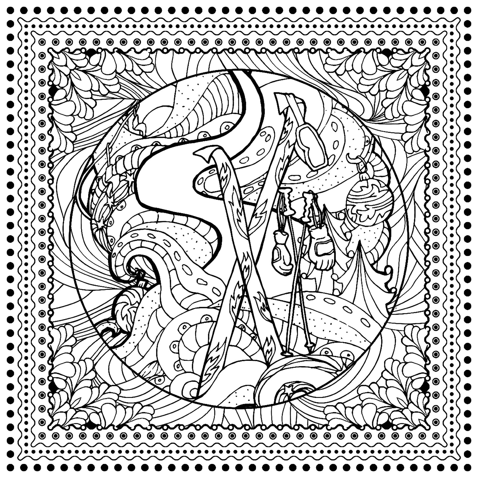 10 Fun Adult Sports Coloring Pages for Enthusiasts