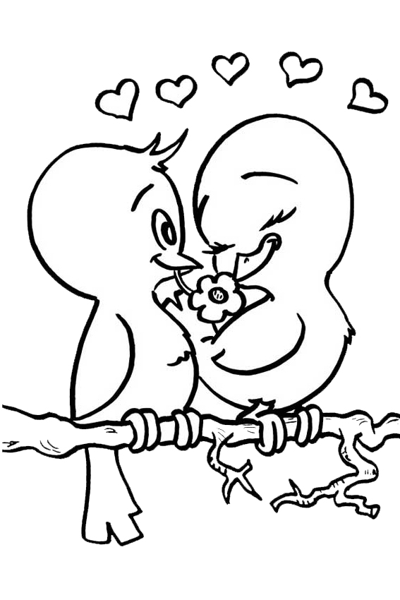 Spring Birds Coloring Pages at GetColorings.com | Free printable