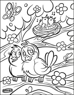 Spring Coloring Pages For First Grade at GetColorings.com | Free