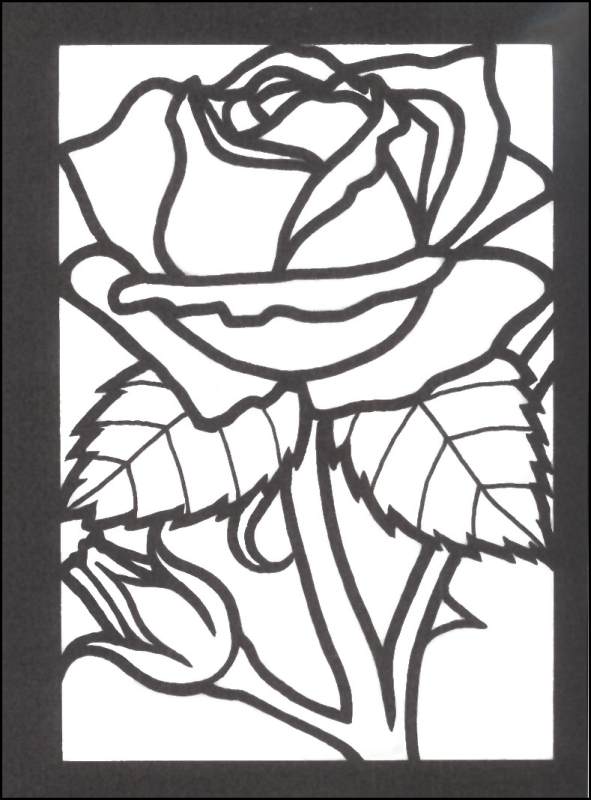 Stained Glass Coloring Pages at GetColorings.com | Free printable