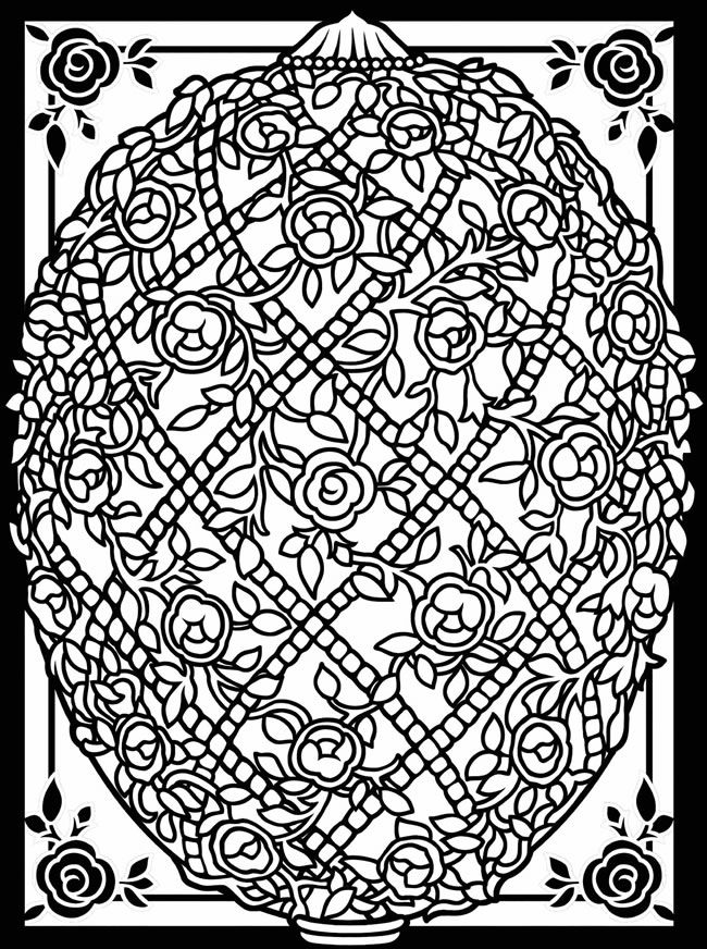 Stained Glass Cross Coloring Page At Getcolorings Free Printable