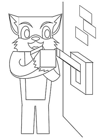 Minecraft Coloring Pages Stampy at GetColorings.com | Free printable
