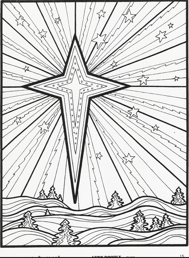 Star Of Bethlehem Coloring Page at GetColorings.com | Free printable