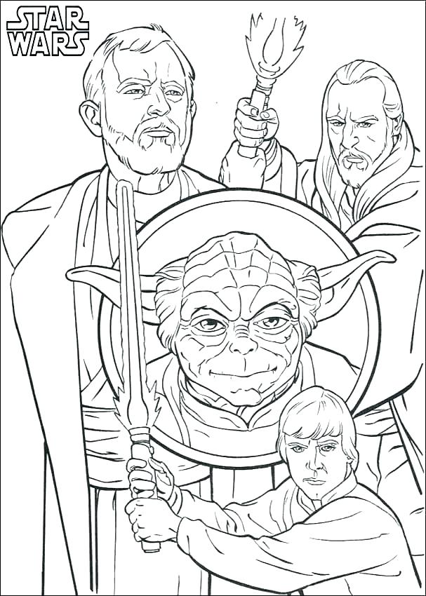 Star Wars Christmas Coloring Pages at GetColorings.com | Free printable