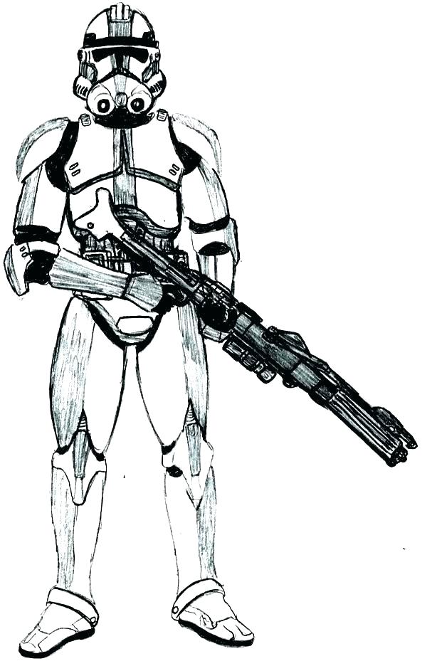 Star Wars Clone Trooper Coloring Pages at GetColorings.com | Free