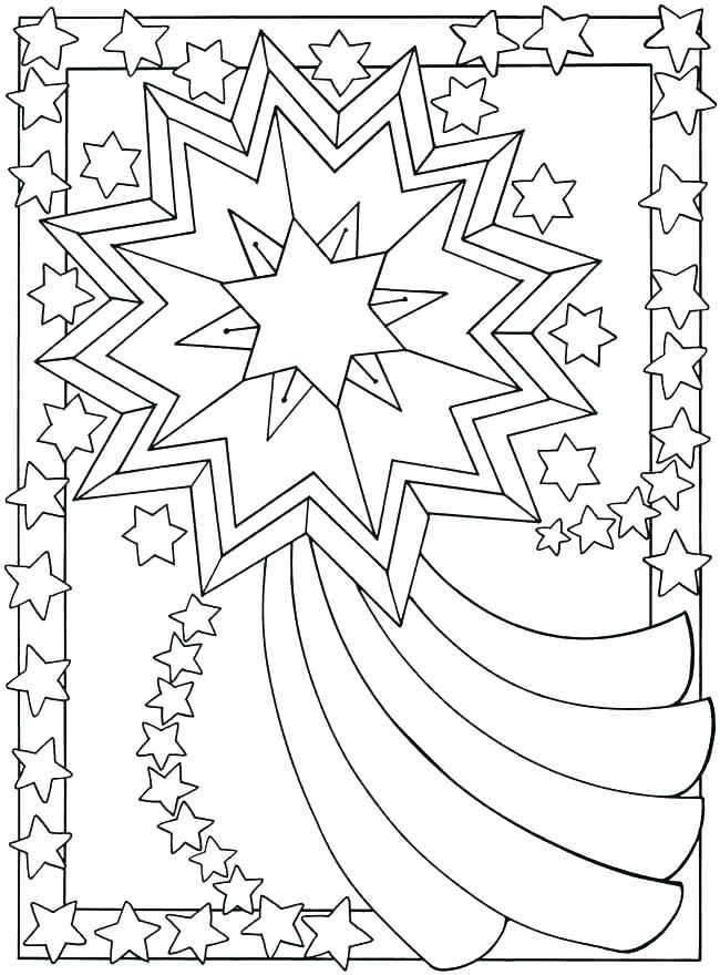 Stars Coloring Pages To Print At GetColorings Free Printable Colorings Pages To Print And