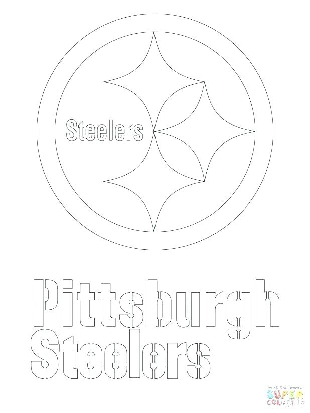 Steelers Football Coloring Pages at GetColorings.com | Free printable