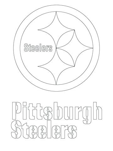 Steelers Football Coloring Pages at GetColorings.com | Free printable