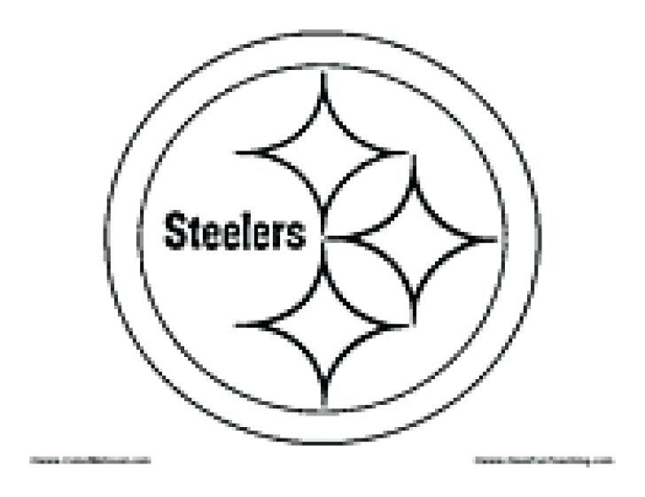 Steelers Logo Coloring Page at Free printable