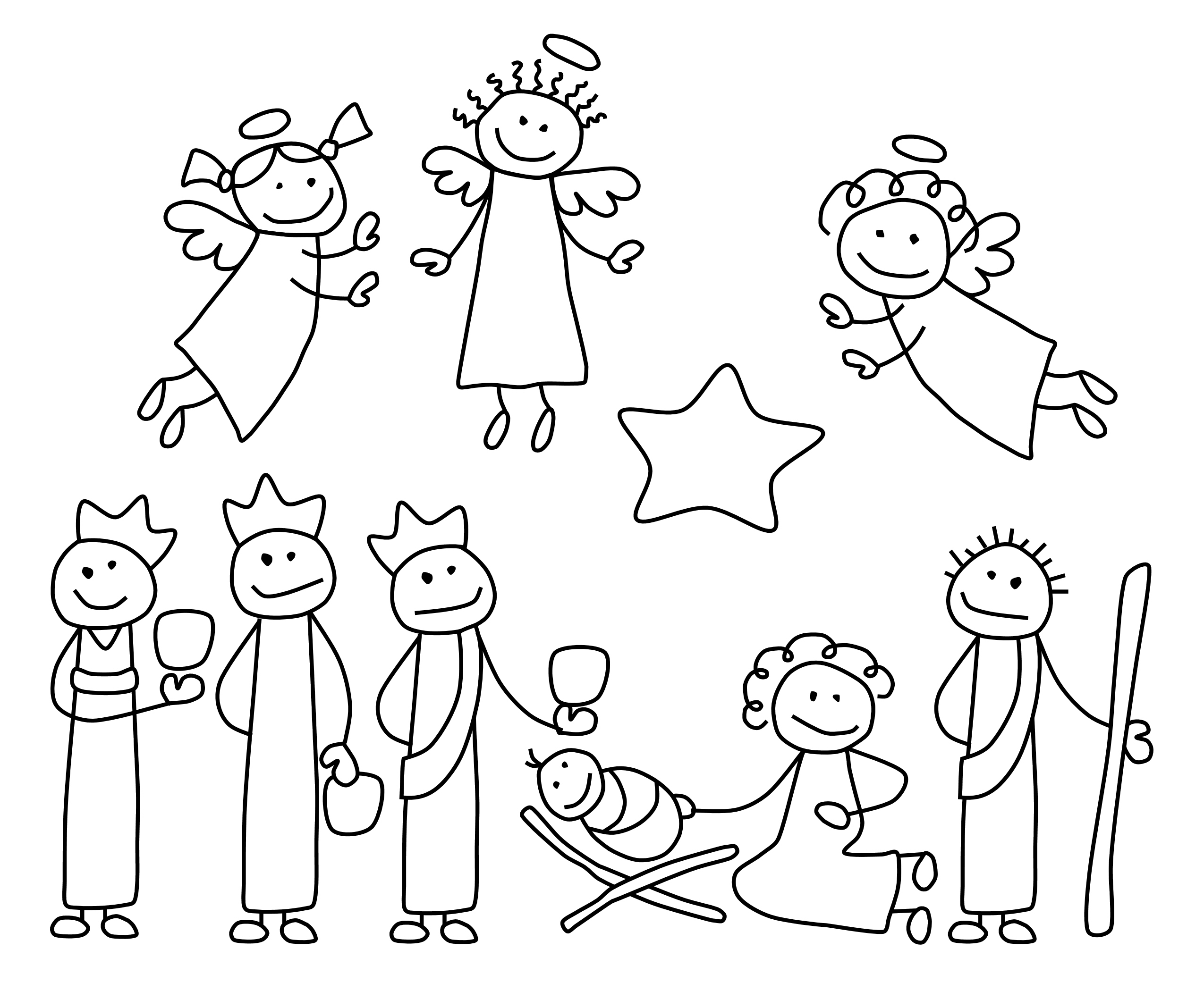Stickman Coloring Pages at Free printable colorings