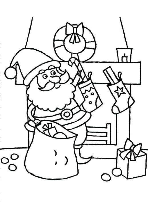 Stocking Coloring Page at GetColorings.com | Free printable colorings