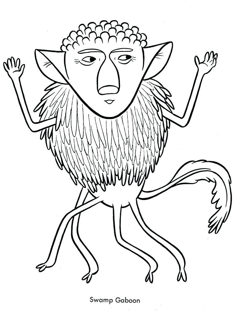 Strange Coloring Pages At Free Printable Colorings