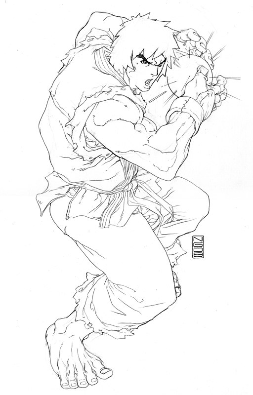 Street Fighter Coloring Pages at GetColorings.com | Free printable